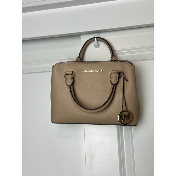 Michael Kors small tan crossbody bag - Picture 1 of 12